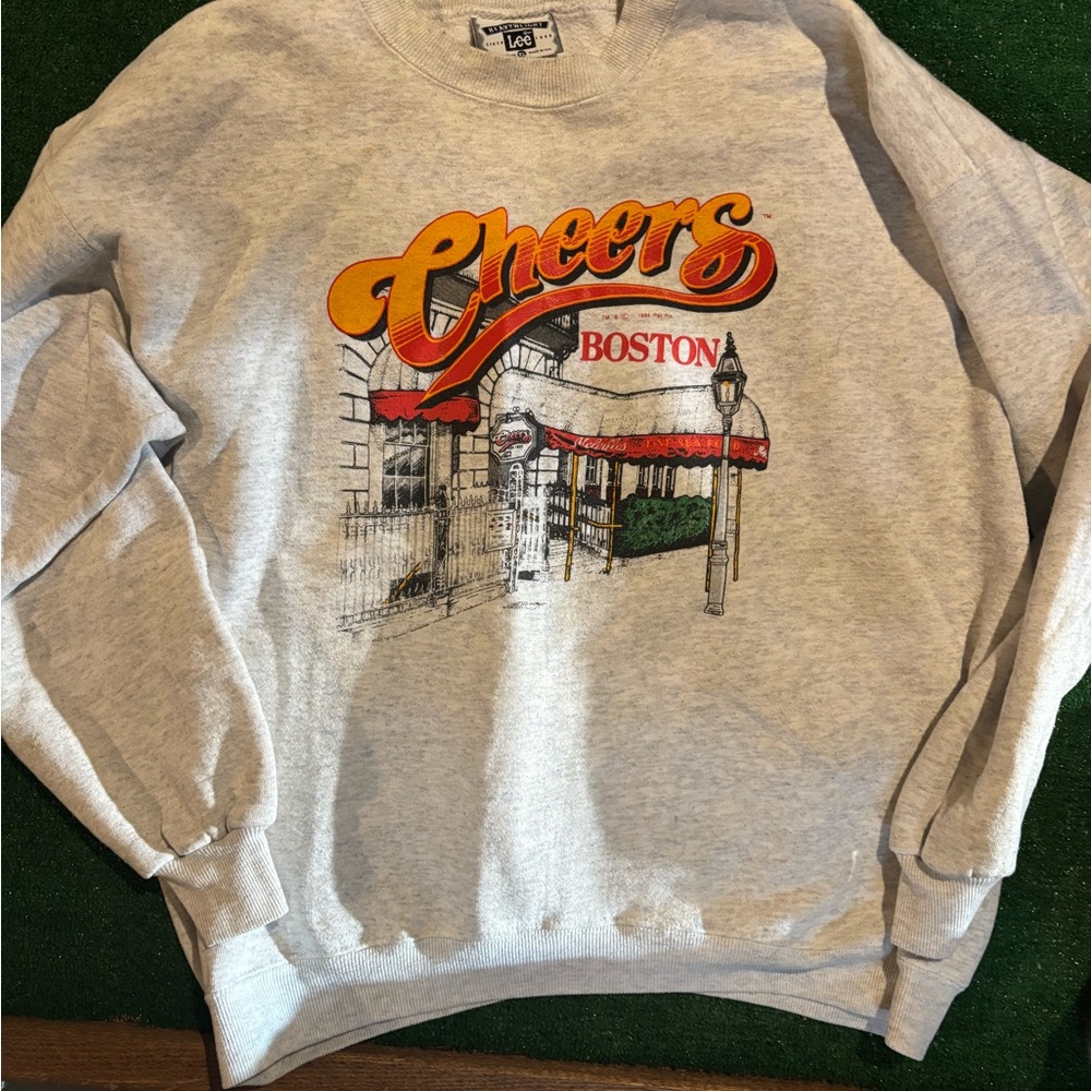 Cheers Boston Gray Sweatshirt